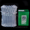 Respetuoso del medio ambiente aire columna bolsa para botella de embalaje